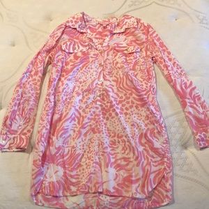 Lily Pulitzer Shirtdress Cover-Up